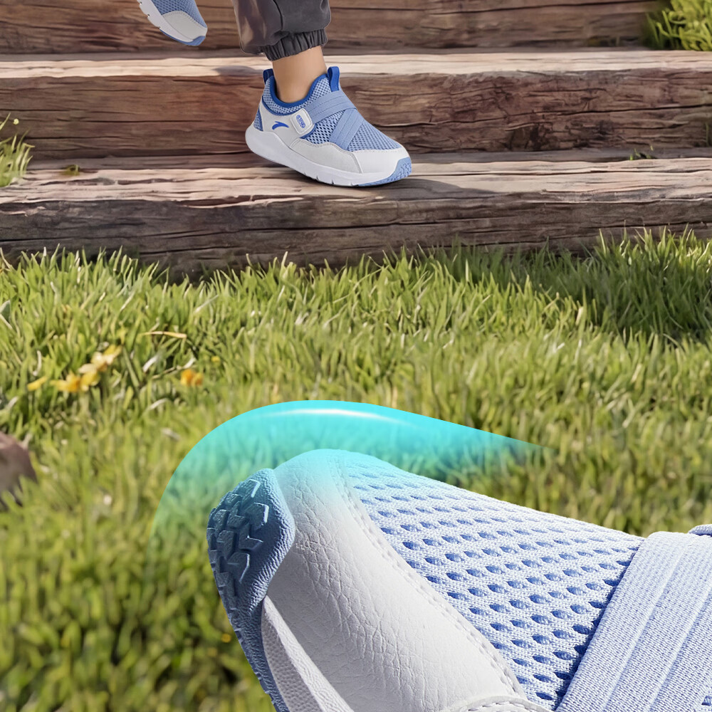 Anta Kids Sports Shoes 2026 Summer Slip-On Breathable Mesh Running Casual Shoes A22629968 10