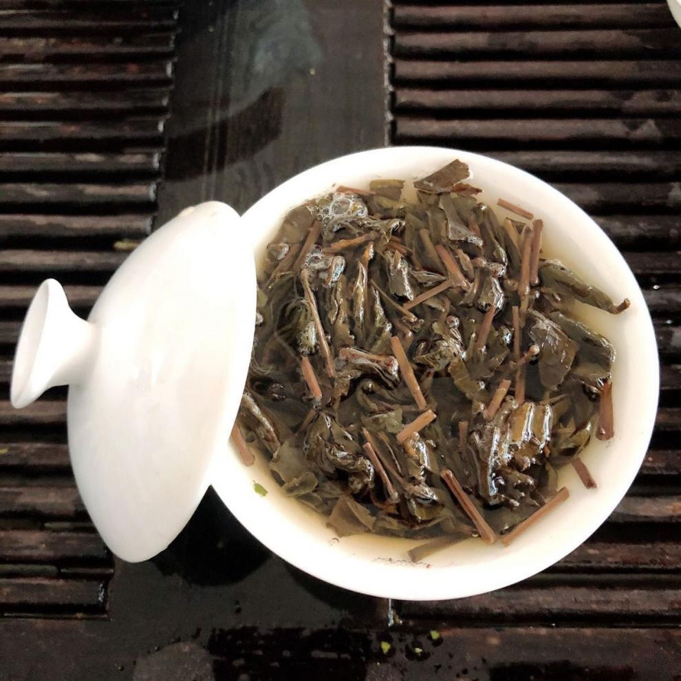 产坪上炒茶芯 高山炒青绿茶炒茶心 浓香型揭阳特产 大洋炒茶500g 高山
