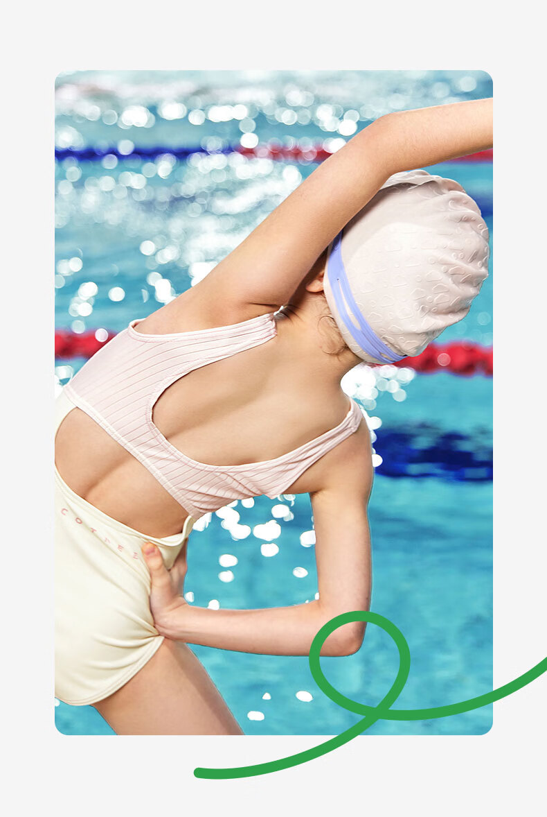 Kocotree KK Tree Kids Girls Competitive One-Piece Triangle High Elastic Chlorine-Resistant Professional Training Swimsuit 23