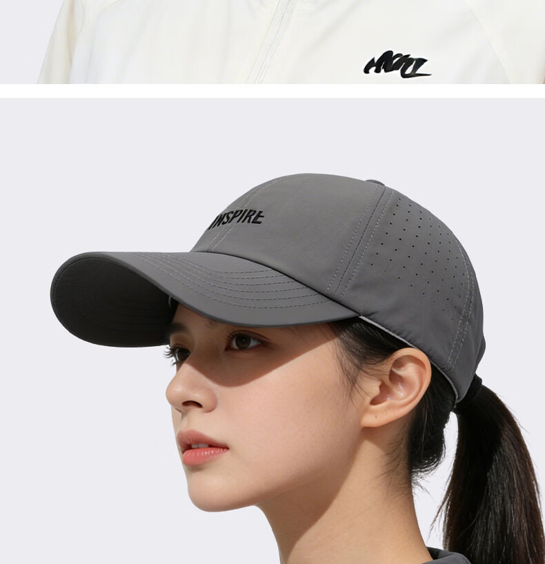 RED DRAGONFLY Women's Summer Outdoor Sun Protection Baseball Cap Casual Long Brim Soft Top Breathable Sun Hat Hiking Duckbill Cap 13