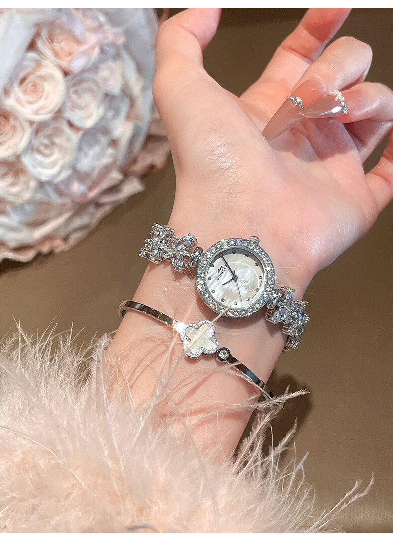 Disney Dream Butterfly Women's Watch 2026 New Quartz High-End Niche Bracelet Watch Birthday Gift for Girlfriend 14