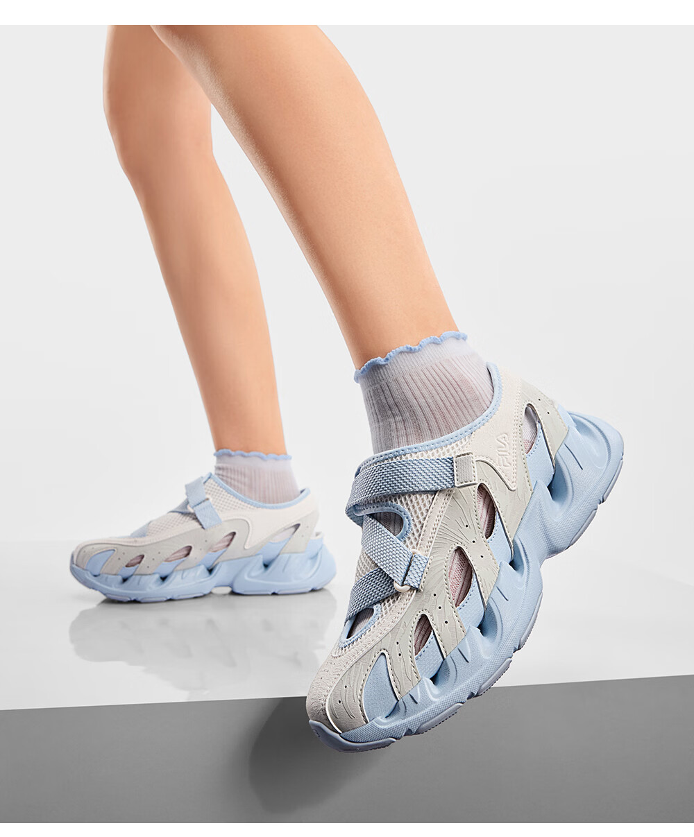 FILA VETTA Sandals | FILA Women's Stream Hiking Shoes 2026 Summer New Casual Non-Slip Quick-Dry Sports Shoes 10