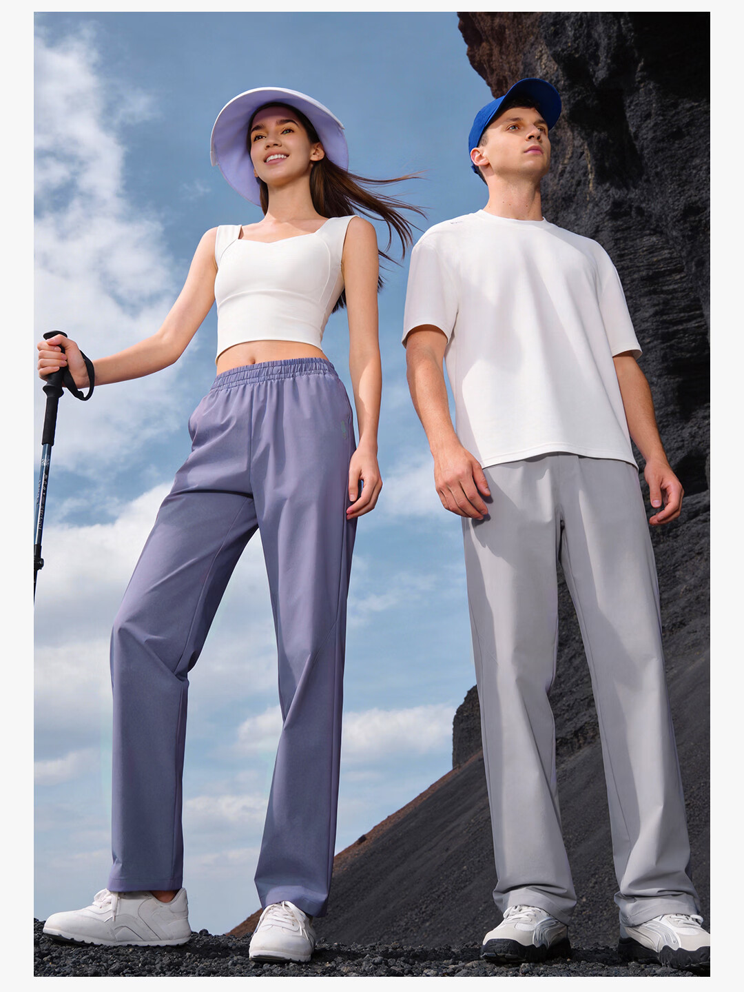 SUPIELD Quick-Dry Cooling Moisture-Wicking Wrinkle-Resistant Stretch Durable Casual Pants Unisex 22