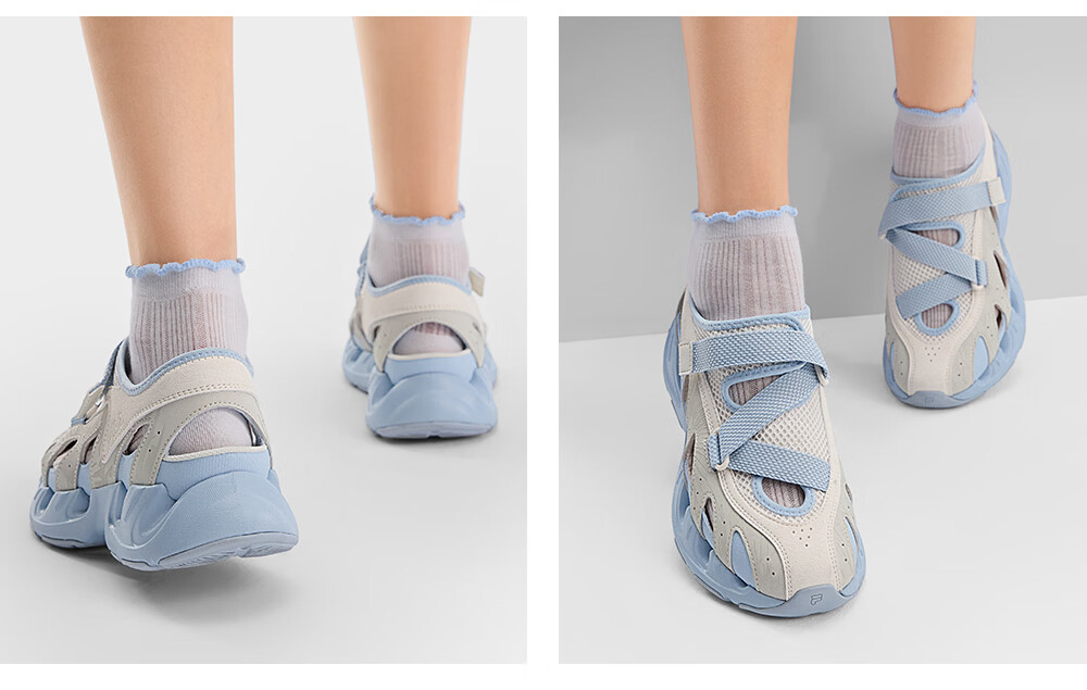 FILA VETTA Sandals | FILA Women's Stream Hiking Shoes 2026 Summer New Casual Non-Slip Quick-Dry Sports Shoes 12