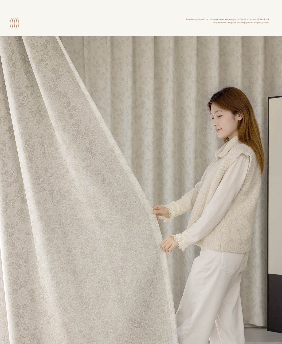 Golden Cicada Home Blackout Curtains 2026 New Chenille Hook Style Off-White 270x250cm for Bedroom and Living Room 13