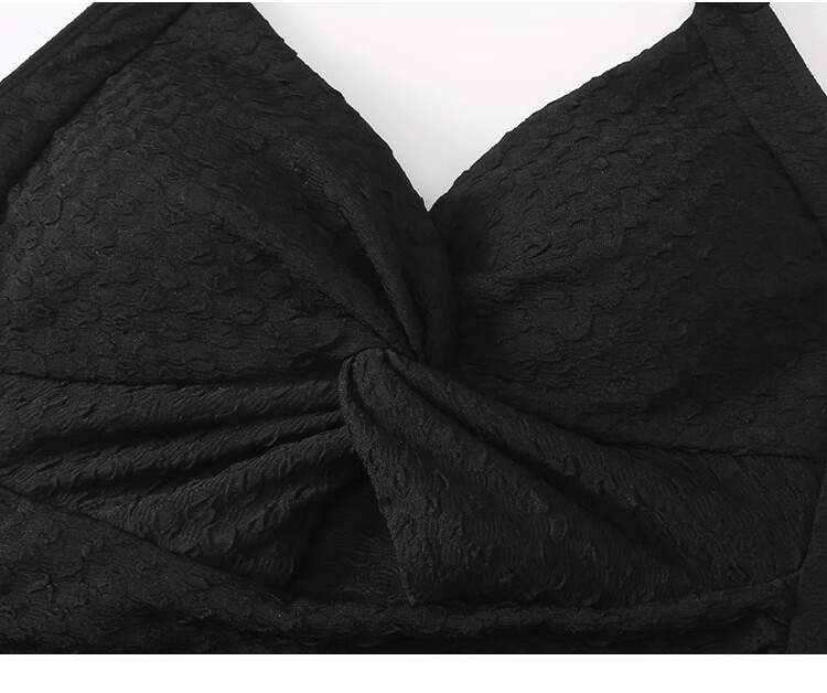Agliondy Plus Size Women's One-Piece Swimsuit Waist-Slimming Figure-Flattering Classic Black M 23