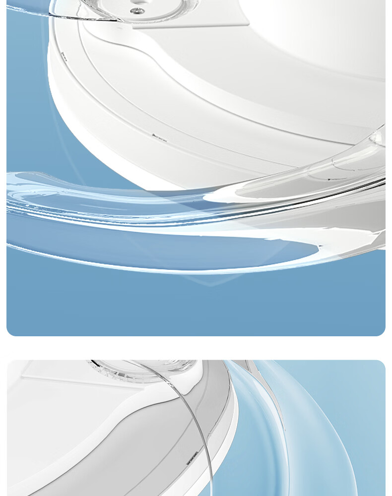 Dell Fan Light Puri Eye Protection LED Invisible Blades Dining Bedroom Remote Dimming Integrated Bladeless Ceiling Fan Light Zhongshan 12