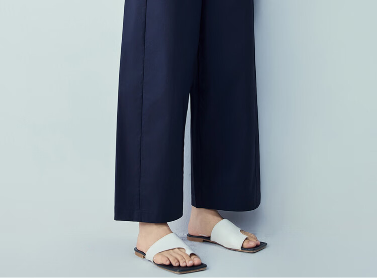 Giordano Women's 2026 Summer Pure Cotton High-Waist Casual Elastic Waist Carrot Fit Cropped Pants 05426309 17
