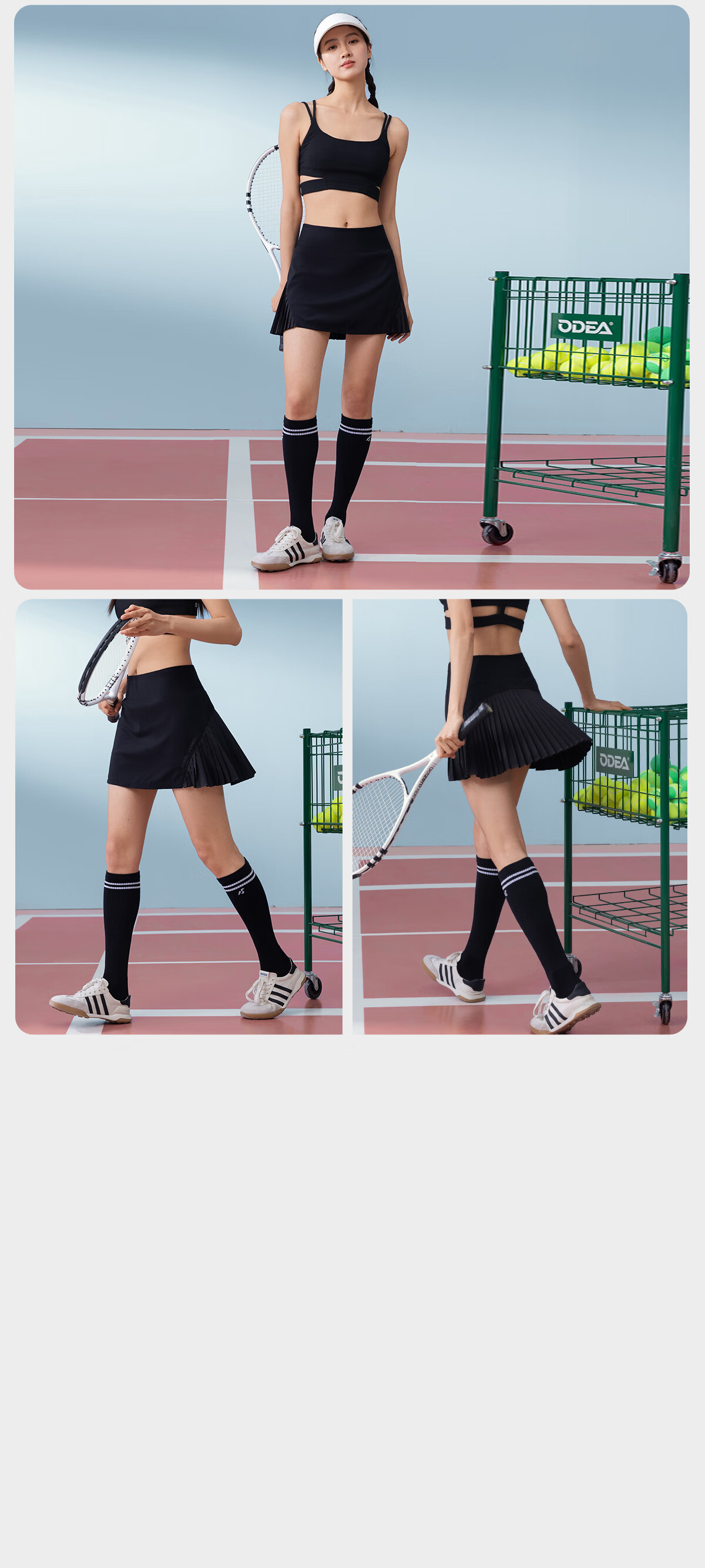 Angel Season Sports Yoga Pleated Tennis Skirt for Women 2026 Spring Summer New Badminton Skirt Tennis Dress Anti-Exposure Skirt 18