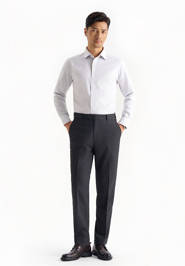 Shirt Lao Luo [President T3] Belt-Free Zero-Dye Technology Colorfast Easy-Care Business Dress Pants 247B0S810N 3