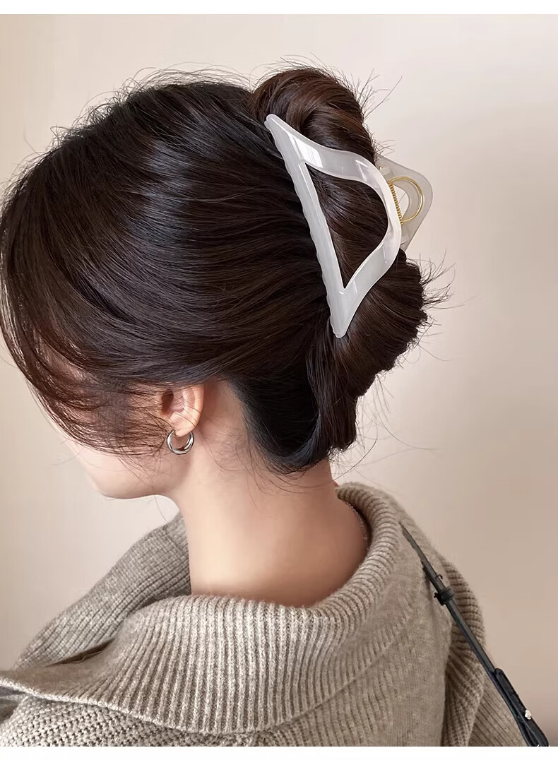 Jinglei High-Quality Large Butterfly Bow Hair Claw Shark Clip for Women, Premium Back of Head Hair Clip 2026, Suitable for Thick Hair 10