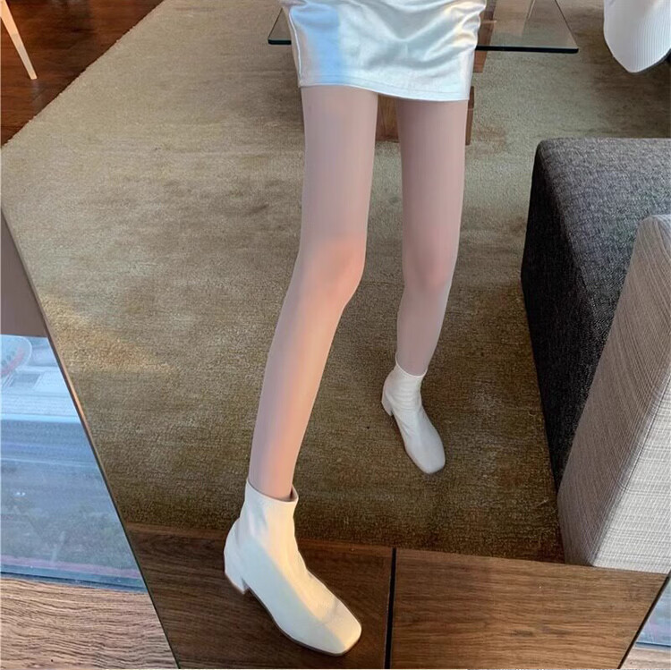 Ice Snow Kapok Pearl Sheer Pantyhose Women 0D Ultra-Thin Summer Anti-Snag Shiny Sexy Black Tights 21