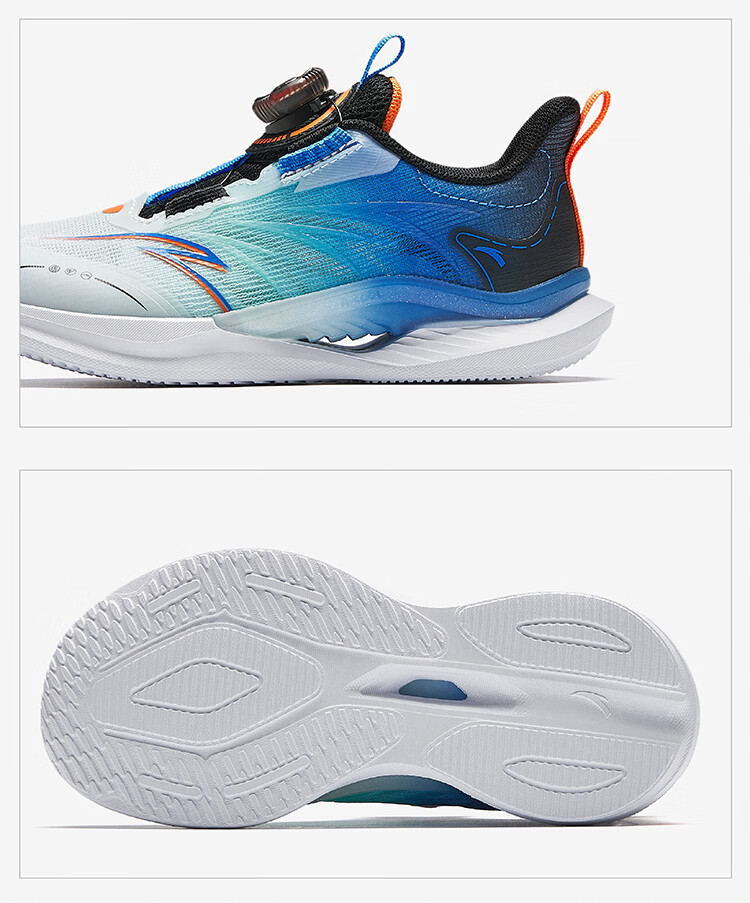 Anta Kids Wind-Resistant Running Shoes 2026 Summer Breathable Mesh Boys Sports Running Shoes A12629967 25
