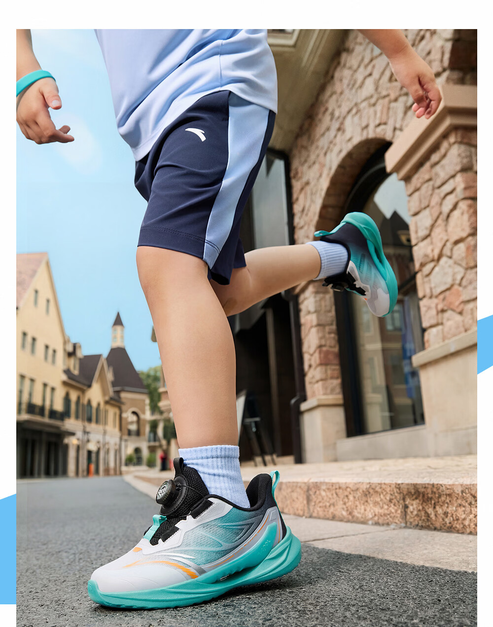 Anta Kids Wind-Resistant Running Shoes 2026 Summer Breathable Mesh Boys Sports Running Shoes A12629967 6