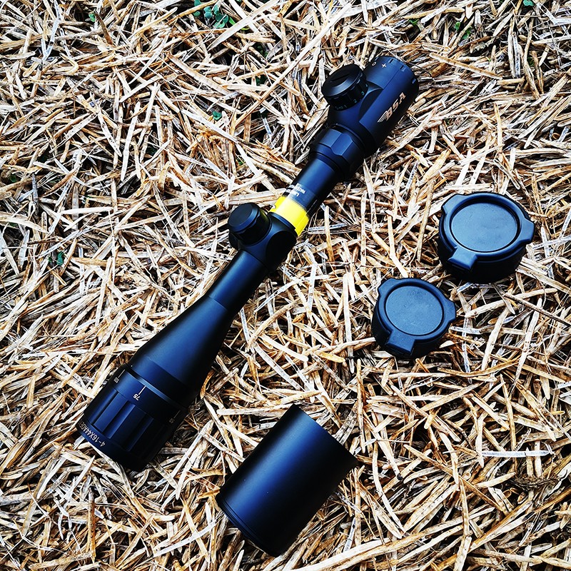 bsa瞄准镜抗震416倍高清十字准星瞄准器带锁定红绿光寻鸟镜光学瞄准器