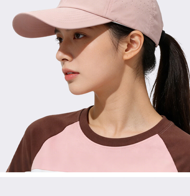 RED DRAGONFLY Women's Summer Outdoor Sun Protection Baseball Cap Casual Long Brim Soft Top Breathable Sun Hat Hiking Duckbill Cap 11