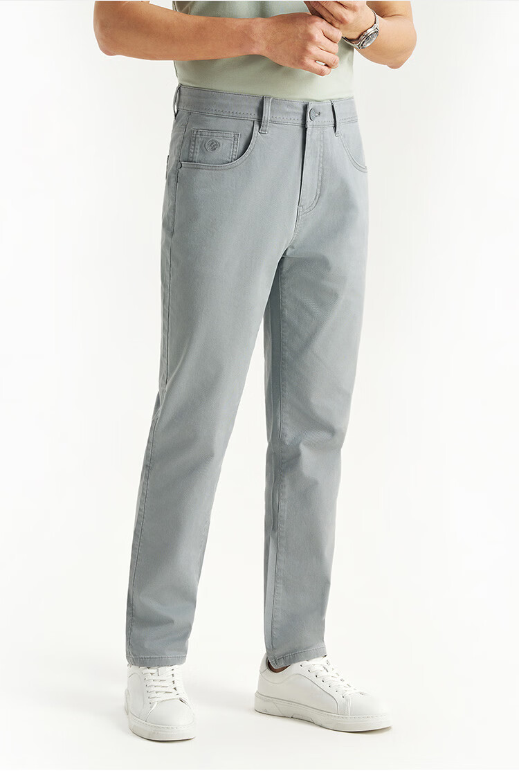 Shirt Lao Luo [Travel No.9] Second Generation Colored Long-Staple Cotton Durable High-Elastic Casual Jeans 255X0W809N 17