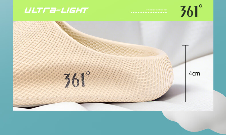 361° Hurricane Women's Sports Sandals 2026 Summer New Thick-Soled Cushioned Slip-On Comfortable Height-Increasing Outdoor Beach Shoes 9