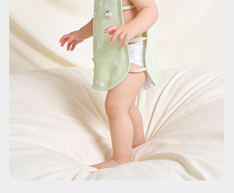 Tonglian Chuxin [Chamomile] Baby Summer Thin Romper Newborn Summer One-piece Bodysuit Pajamas Crawling Suit 16