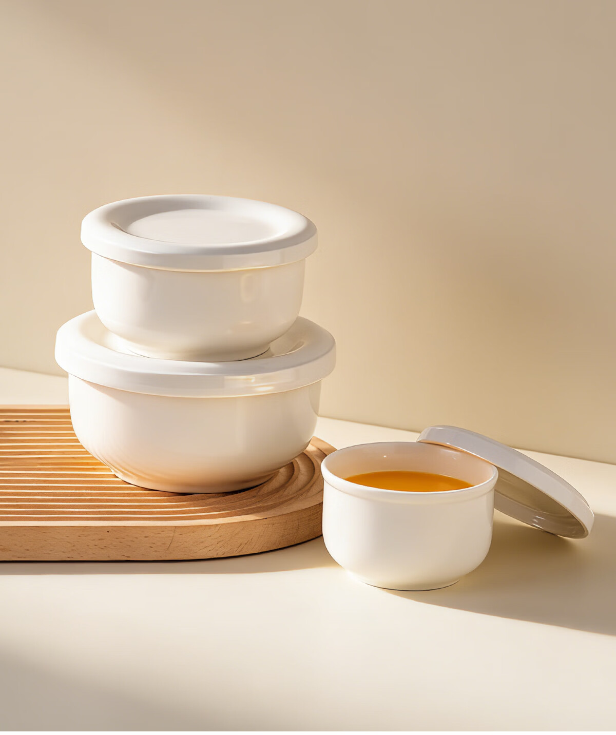 Onlycook Ceramic Steaming Bowl with Lid for Water Steam Cooking, 4-Inch Steamer Bowl for Rice, Eggs, Soup, and Custard 15