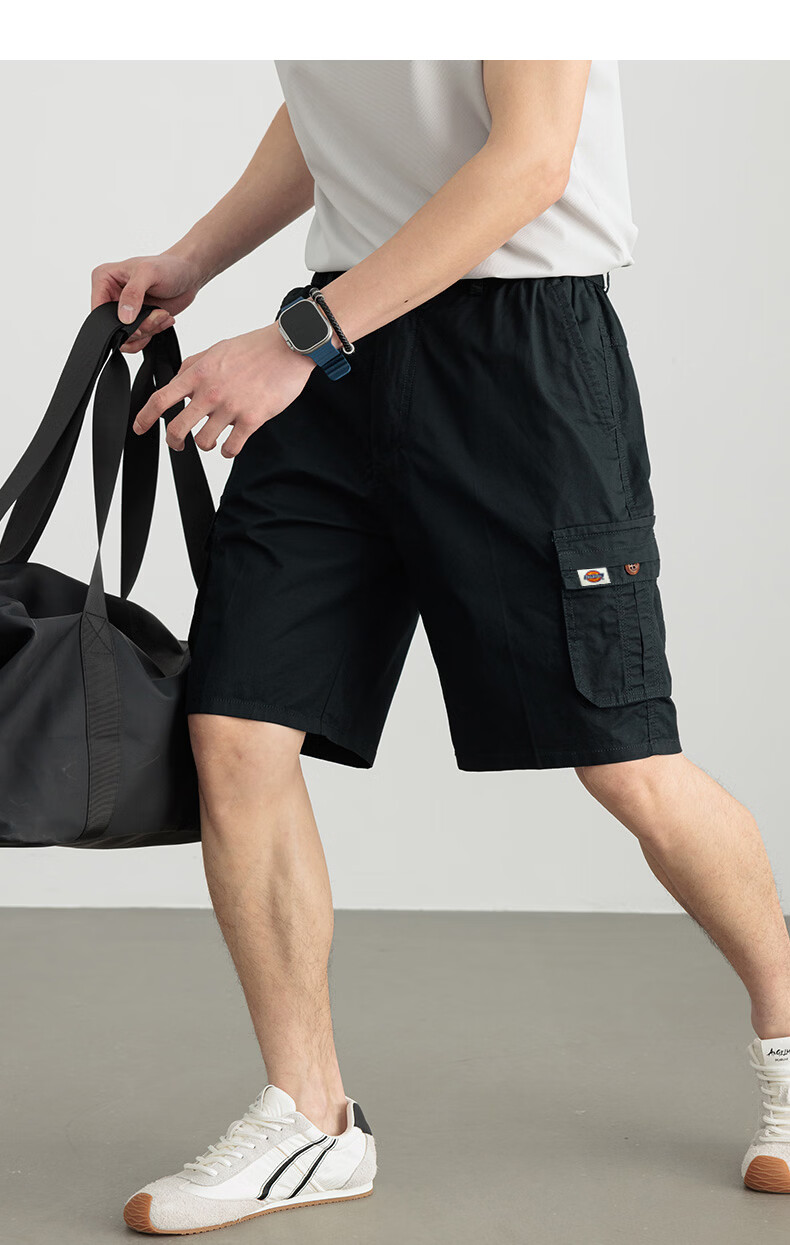 Dickies Men's Cotton Five-Point Shorts Summer New Beach Pants American Trendy Casual Workwear Shorts 8