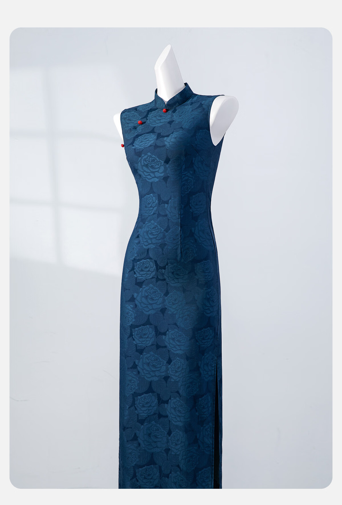 Cypress New Chinese Style Slim Qipao Women's 2026 Summer New Retro Slim Fit Elegant Long Dress 5