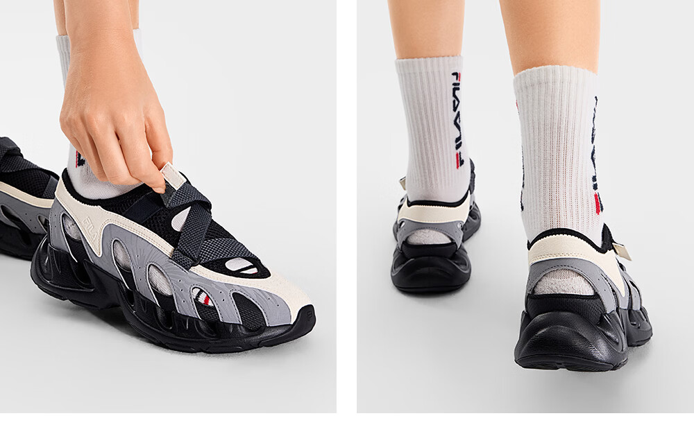 FILA VETTA Sandals | FILA Women's Stream Hiking Shoes 2026 Summer New Casual Non-Slip Quick-Dry Sports Shoes 15