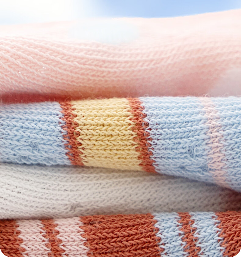 Baby Growth Summer Cotton Socks Mesh Breathable Girls Anti-Constriction Infant Antibacterial Seamless Mid-Calf Socks 7