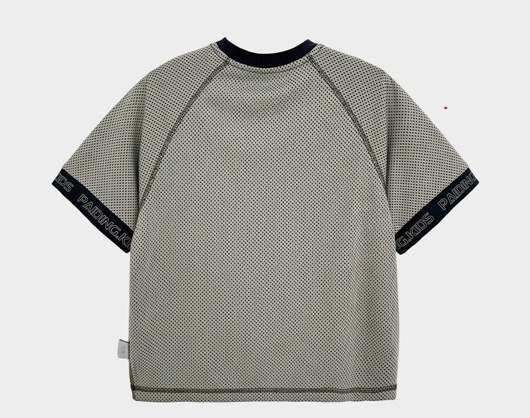 Paicheng Boys' Summer Breathable Mesh Sports Two-Piece Set 2026 New Stylish Kids' Outfit for Older Children 12