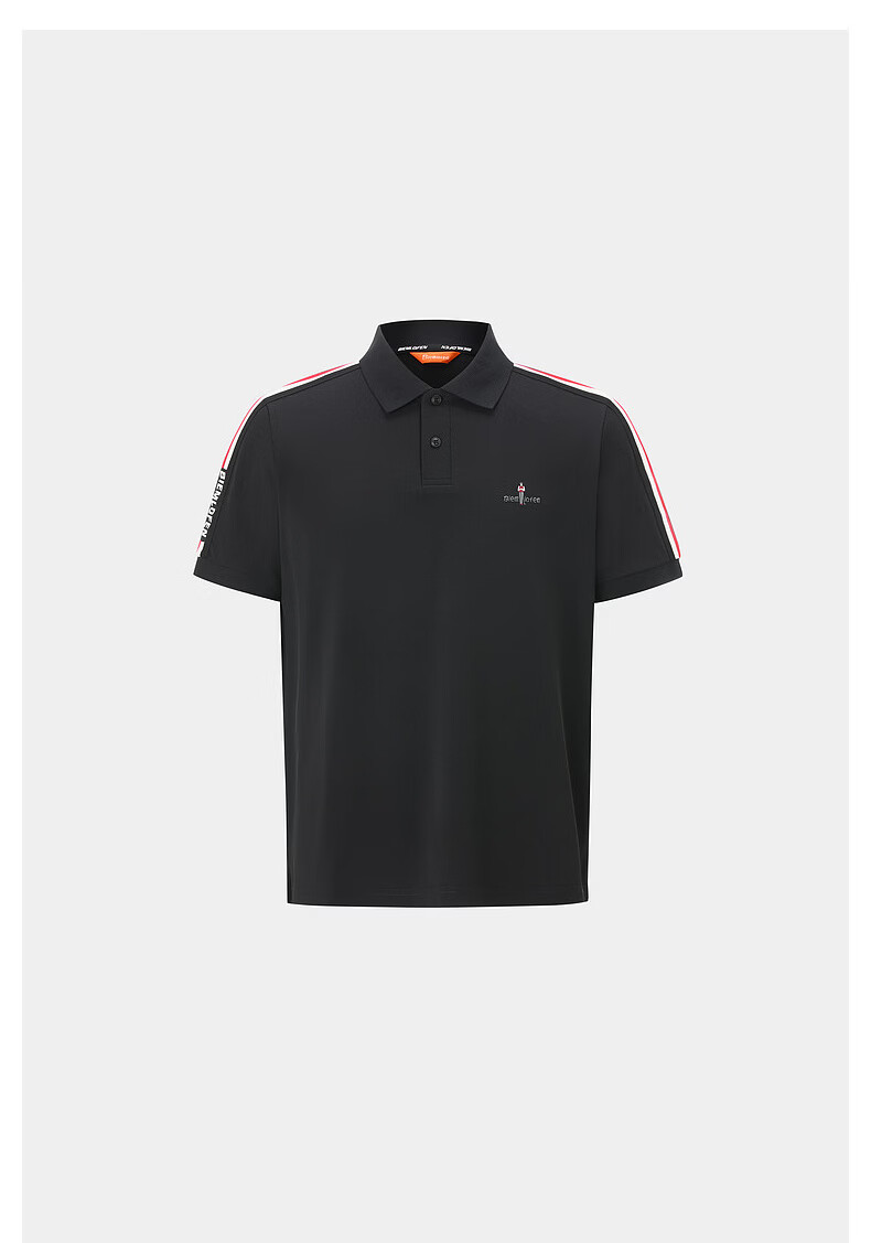 Biyinlefen [Light Technology] 2026 Spring And Summer New Men's Top, Casual Color-Block Spliced Dry Short-Sleeve POLO Shirt 1