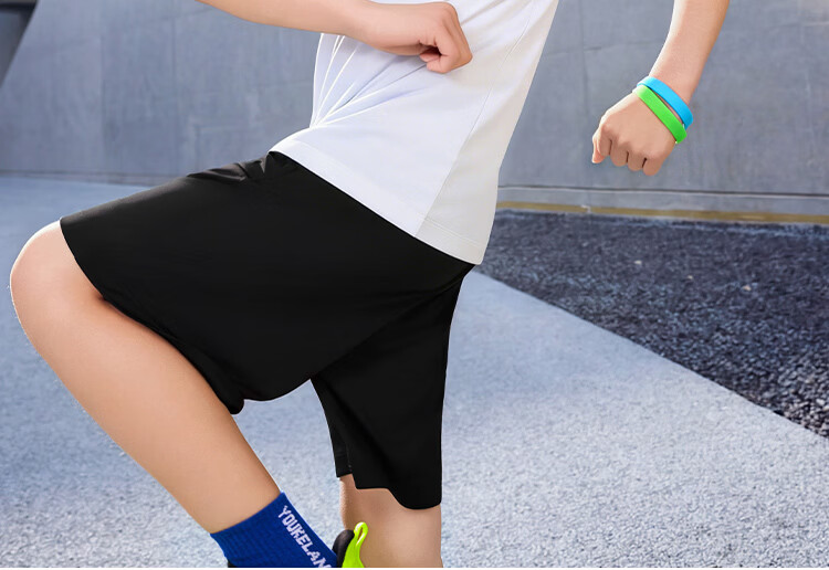 Anta Kids Sports Quick-Dry Set 2026 Summer Short Sleeve and Shorts Moisture-Wicking Breathable Comfortable A72625712 6