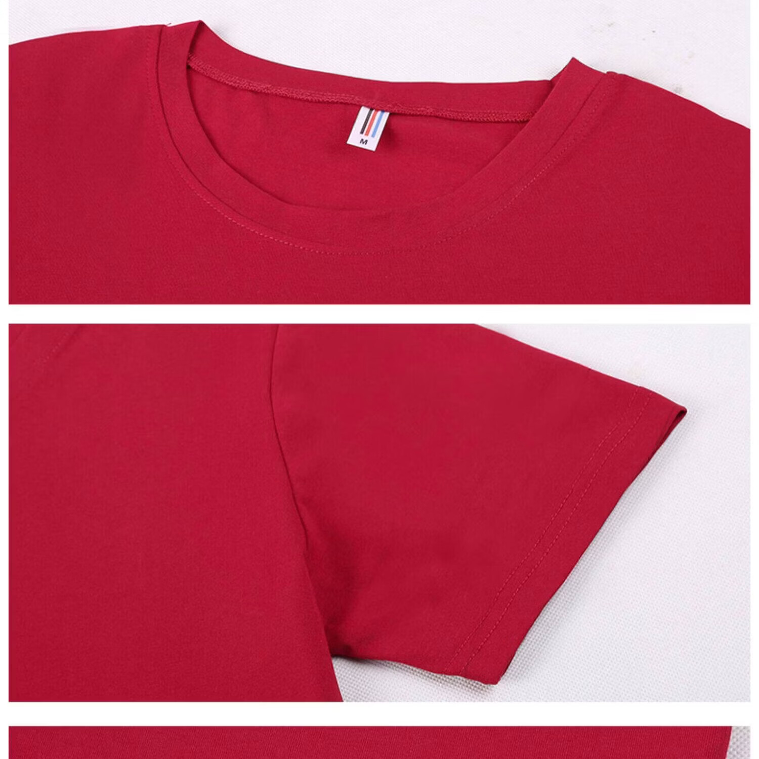 AEMAPE Women's Short Sleeve Summer 2026 New Mid-Age Thin Loose Fit Crew Neck T-Shirt 22