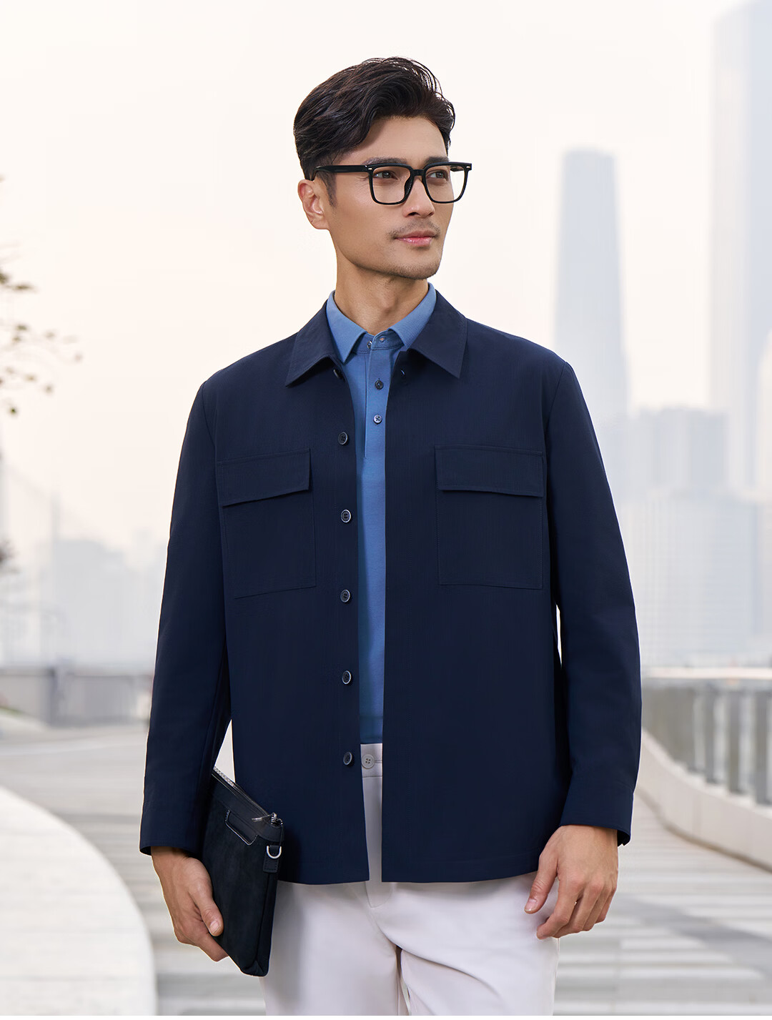 Shirt Lao Luo [Store Edition Star Shine 09] Spring Summer New Chinese Style Sorona Lapel Shirt Jacket 261X7J539N 5