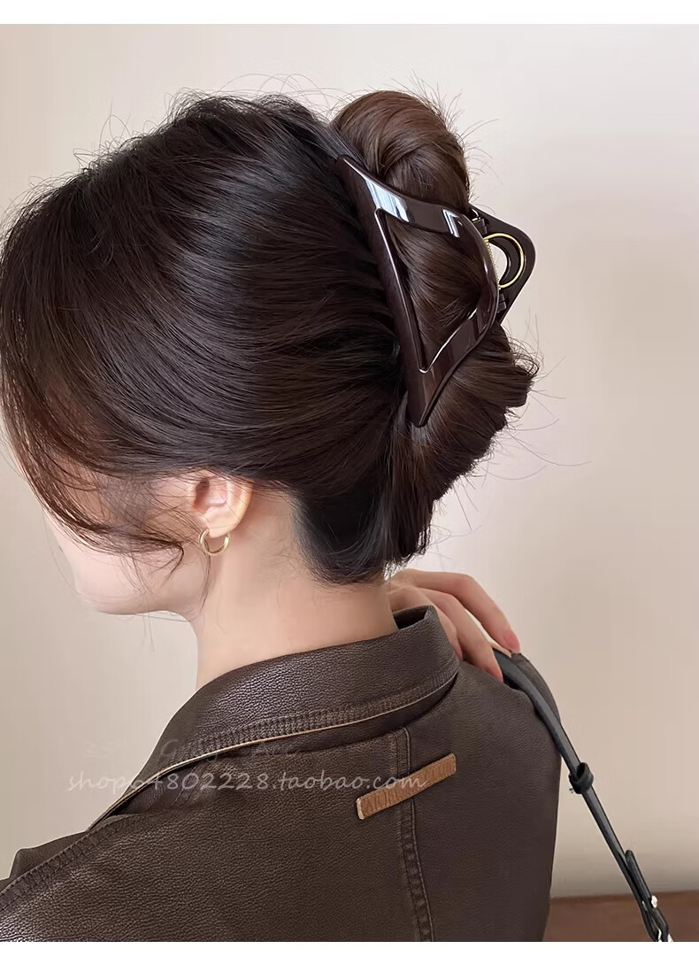 Jinglei High-Quality Large Butterfly Bow Hair Claw Shark Clip for Women, Premium Back of Head Hair Clip 2026, Suitable for Thick Hair 13