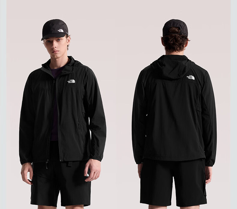 The North Face Men's Sun Chase Cooling Sun Protection Outdoor Multi-Functional Lightweight Windbreaker Jacket 87VY 4