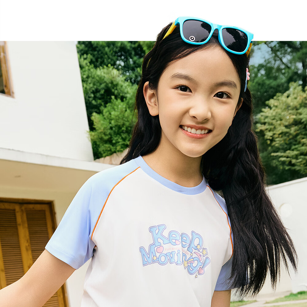 Anta Kids Short Sleeve T-Shirt 2026 Summer Comfortable Skin-Friendly Large Children Easy Stain-Resistant Sports Tee A62627102 6