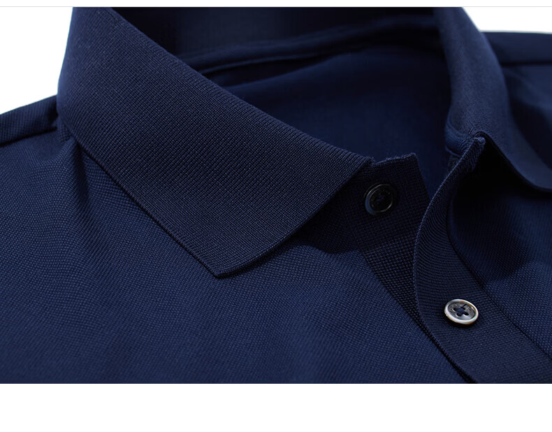 Mr.Bu Exquisite Collar Short Sleeve Men's Polo Shirt 2026 Spring New Simple High-End Dark Men's Top 21
