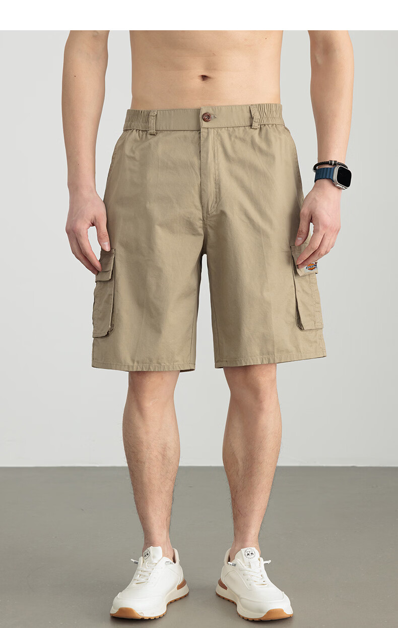 Dickies Men's Cotton Five-Point Shorts Summer New Beach Pants American Trendy Casual Workwear Shorts 12