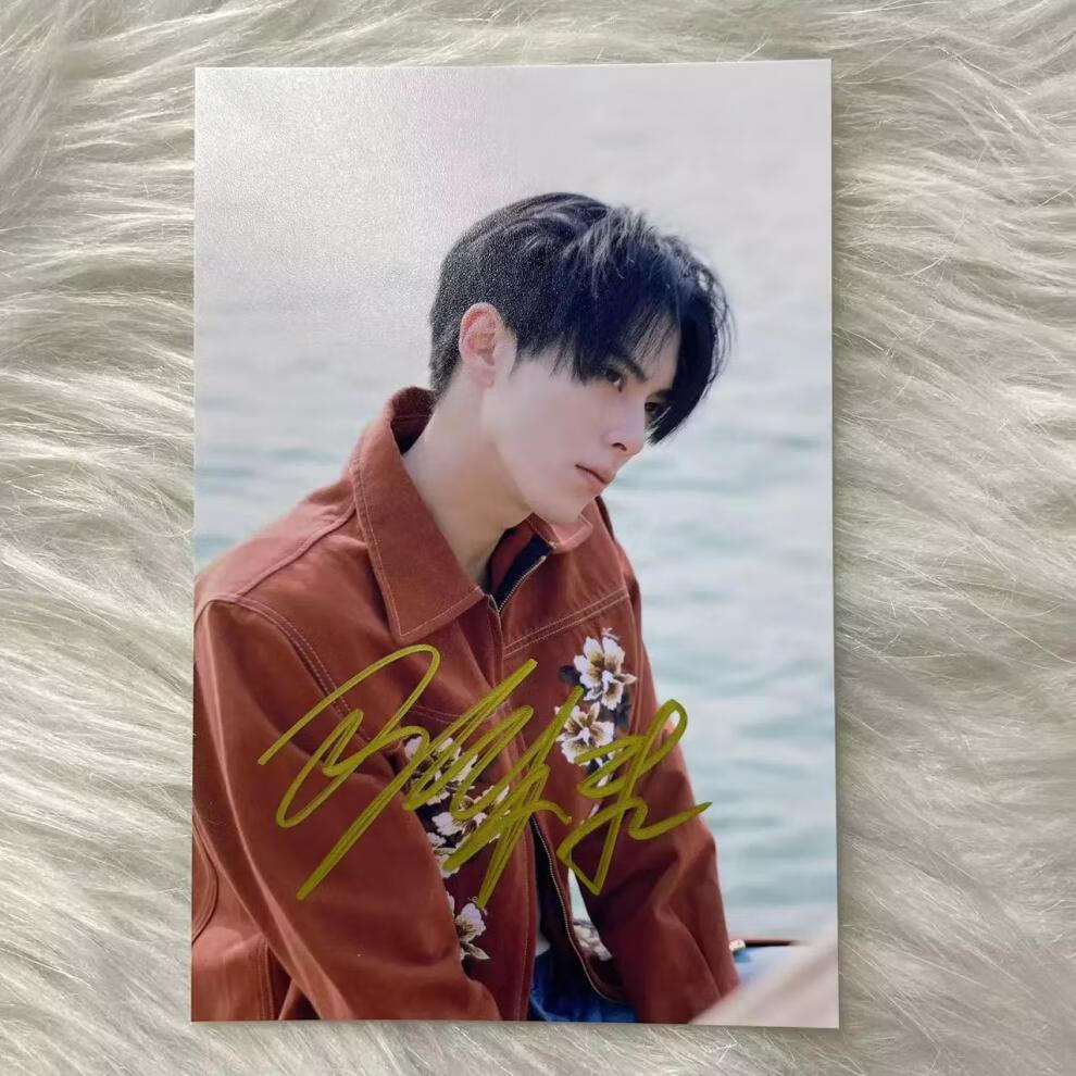 苍兰诀周边亲签 王鹤棣签名照 苍兰诀同款亲签周边保真应援礼物送朋友