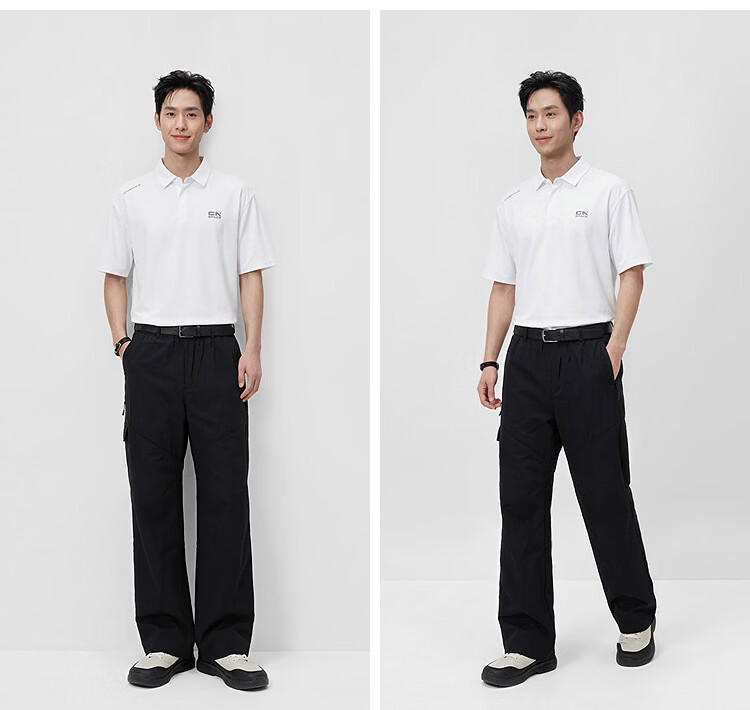 Semir XCNSPACE Aerospace Collaboration Series Men's Polo Knit Shirt 101326115109 19