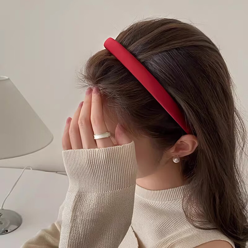 Jinglei Satin Headband for Women 2026 New Stylish Hairband Hair Accessories 8