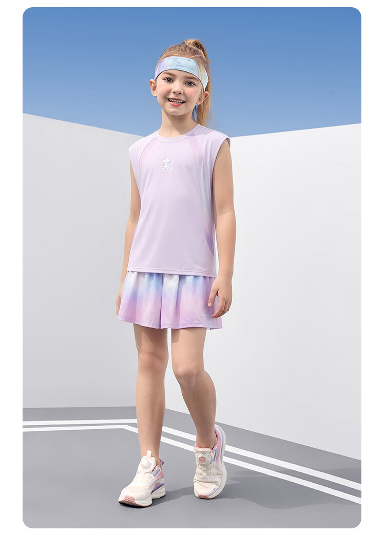 Disney Kids Boys and Girls Sports Set Summer Sleeveless Vest and Shorts Two-Piece Set Dark Gray 130 10