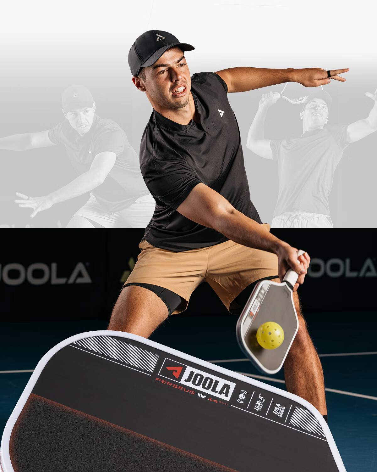 JOOLA Pro IV Carbon Fiber Dual Certified Professional Table Tennis Paddle Agassi 16mm Offensive Style 7