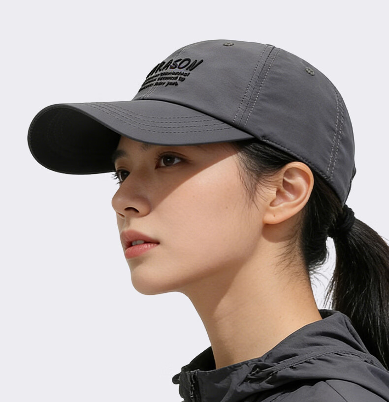 TUCANO Women's Summer Sunshade Outdoor Fishing Quick-Dry Baseball Cap UV Protection Versatile Face-Slimming Sun Hat 18