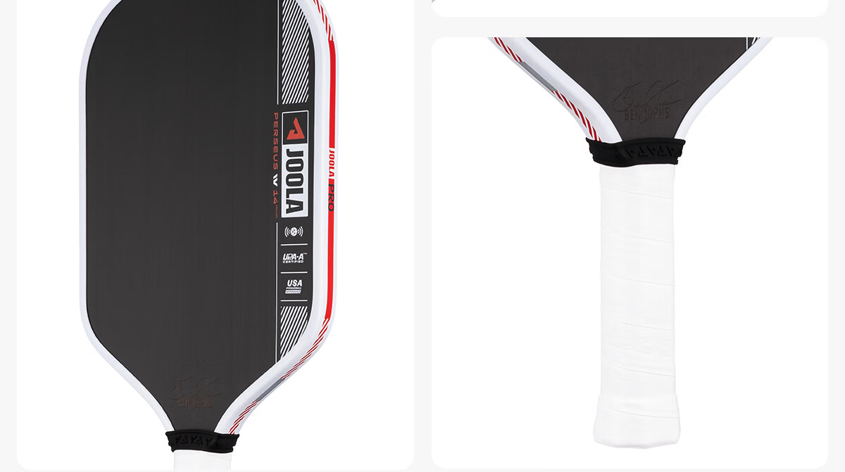JOOLA Pro IV Carbon Fiber Dual Certified Professional Table Tennis Paddle Agassi 16mm Offensive Style 10