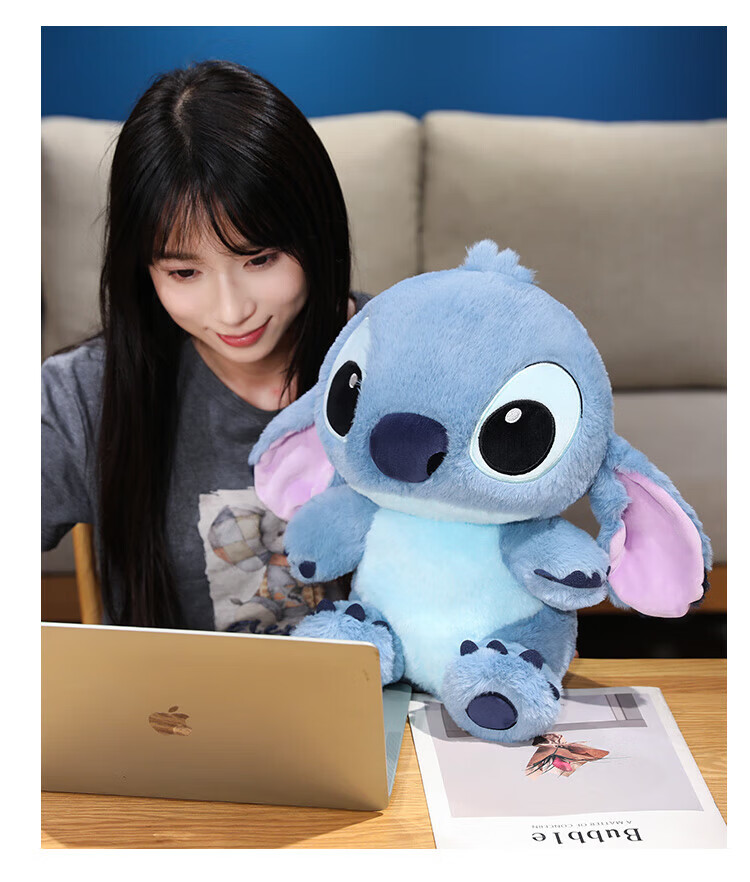 Disney Stitch Plush Toy Doll Pillow Birthday Children's Day Gift for Boys and Girls 9
