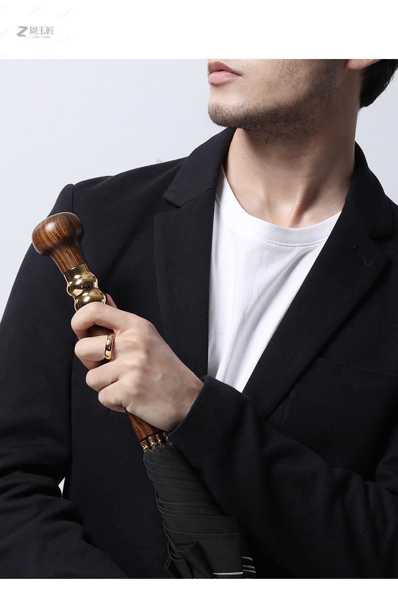 男生手饰送男友钨金镀金男士戒指潮男个性魔戒指环王乌金饰品奢仿光泽