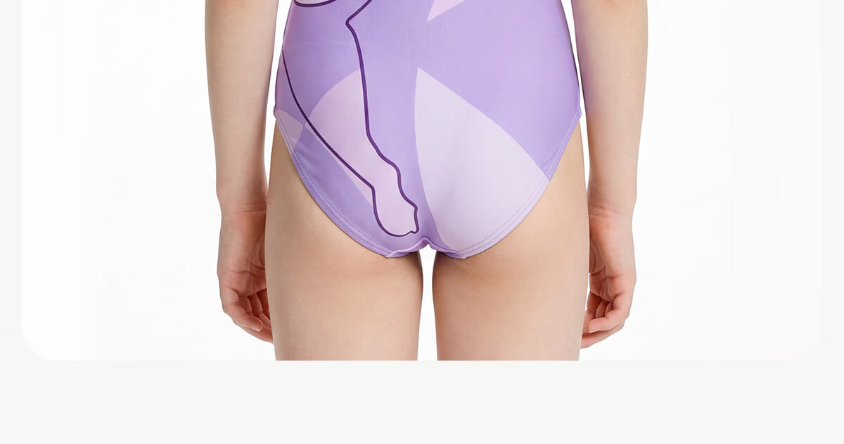 PUMA Kids Girls One-Piece Professional Training Racing Swimsuit for Swimming Pool 23