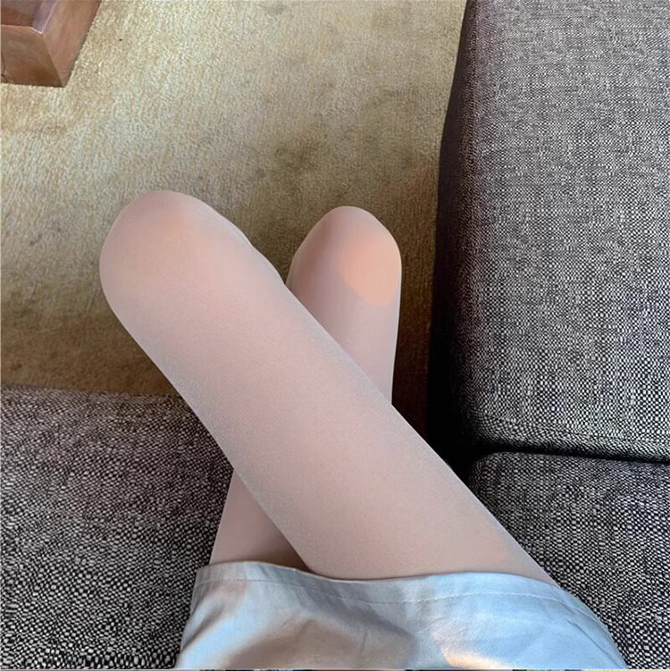 Ice Snow Kapok Pearl Sheer Pantyhose Women 0D Ultra-Thin Summer Anti-Snag Shiny Sexy Black Tights 22
