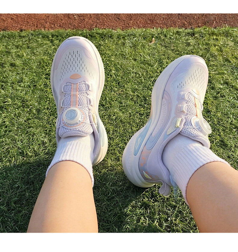 DR·KONG Sports Shoes Spring Boys and Girls School Children Running Shoes 2C10B2005BM White/Blue Size 35 13